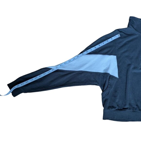 Garage Black and White Quarter Zip Women Size Medium - Picture 9 of 9